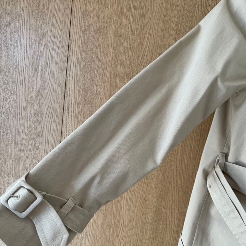 A.P.C. Tan Trench Coat Size 36 - Picture 6 of 8